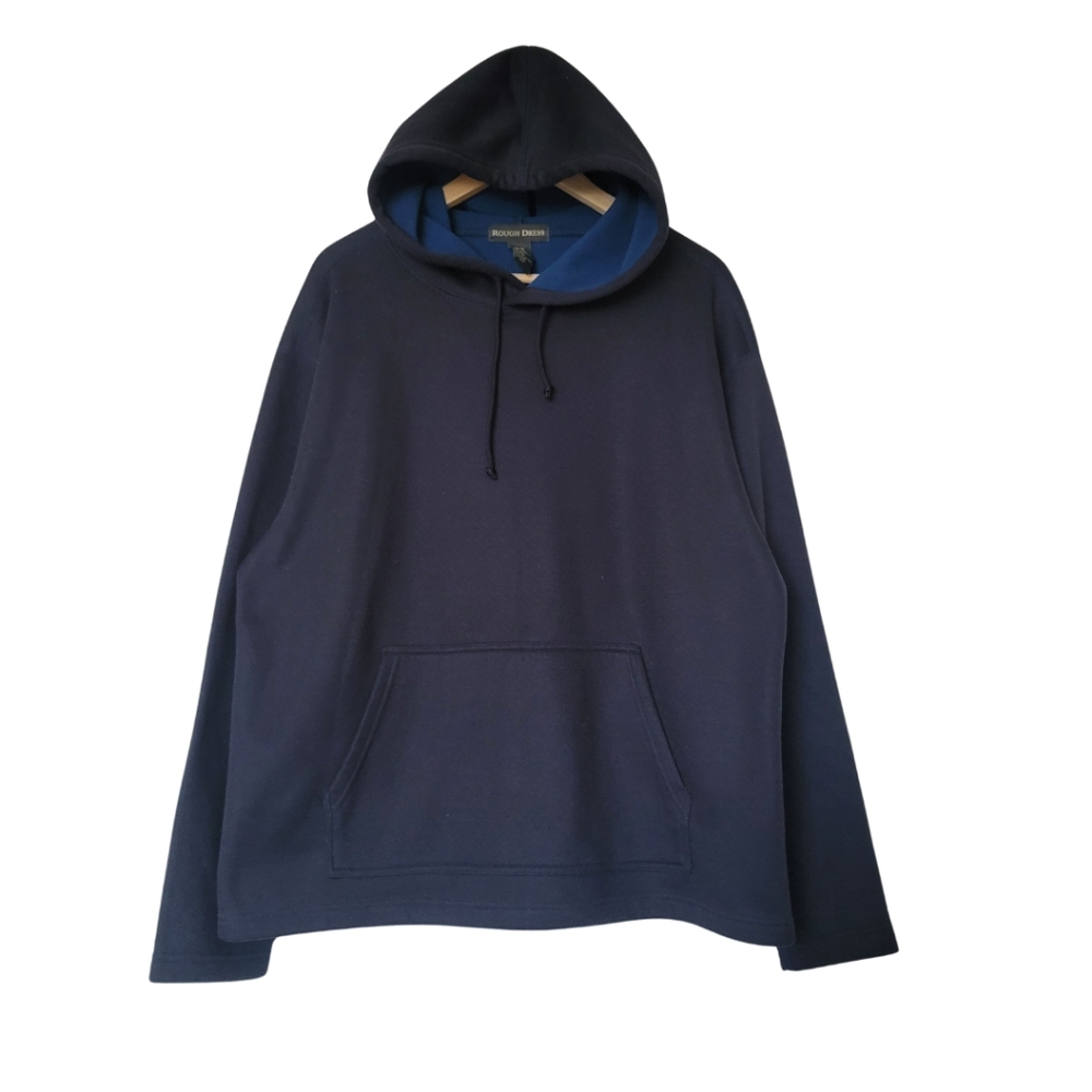 Rough Dress All Men's Hoodie Sweater Medium in Blue